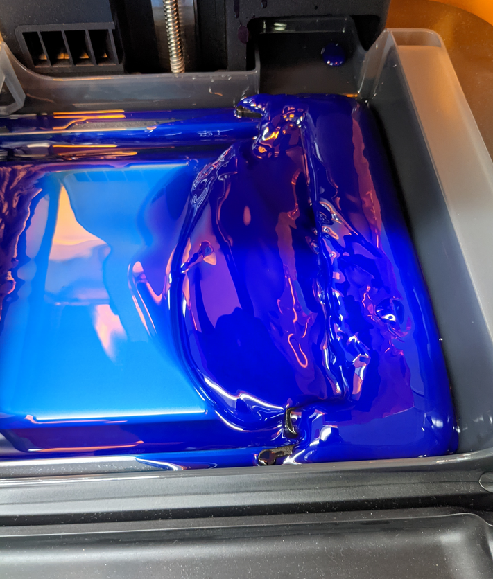 Thick resin (Castable Wax 40 Resin)
